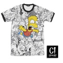 Bart simpson blanco y negro