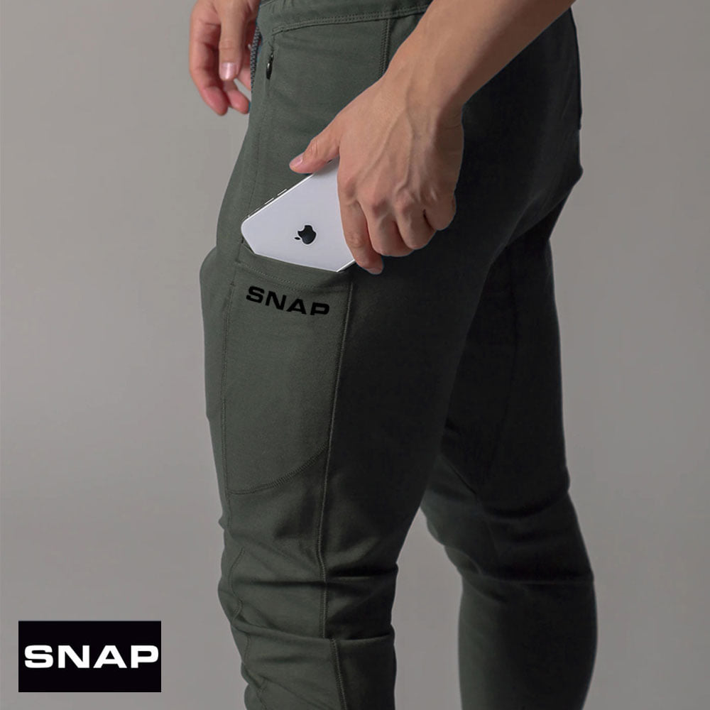 jogger bolsillos simples