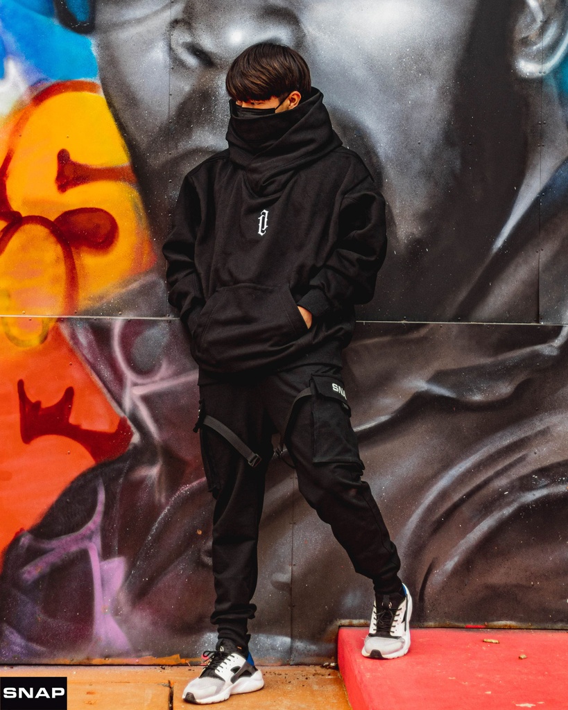 Canguro Oversize con bufanda