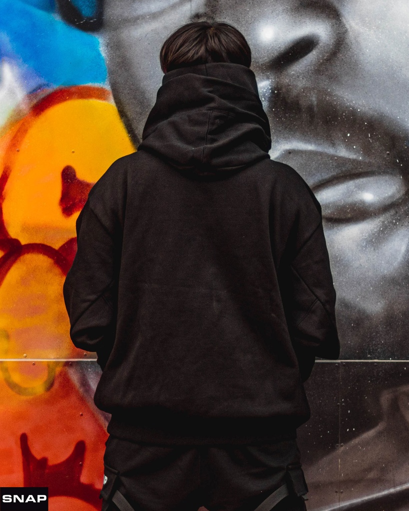 Canguro Oversize con bufanda
