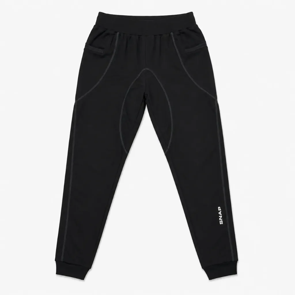 Jogger Cierre Horizontal (M, Negro)