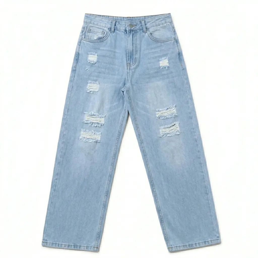 Jeans Baggy Demaged