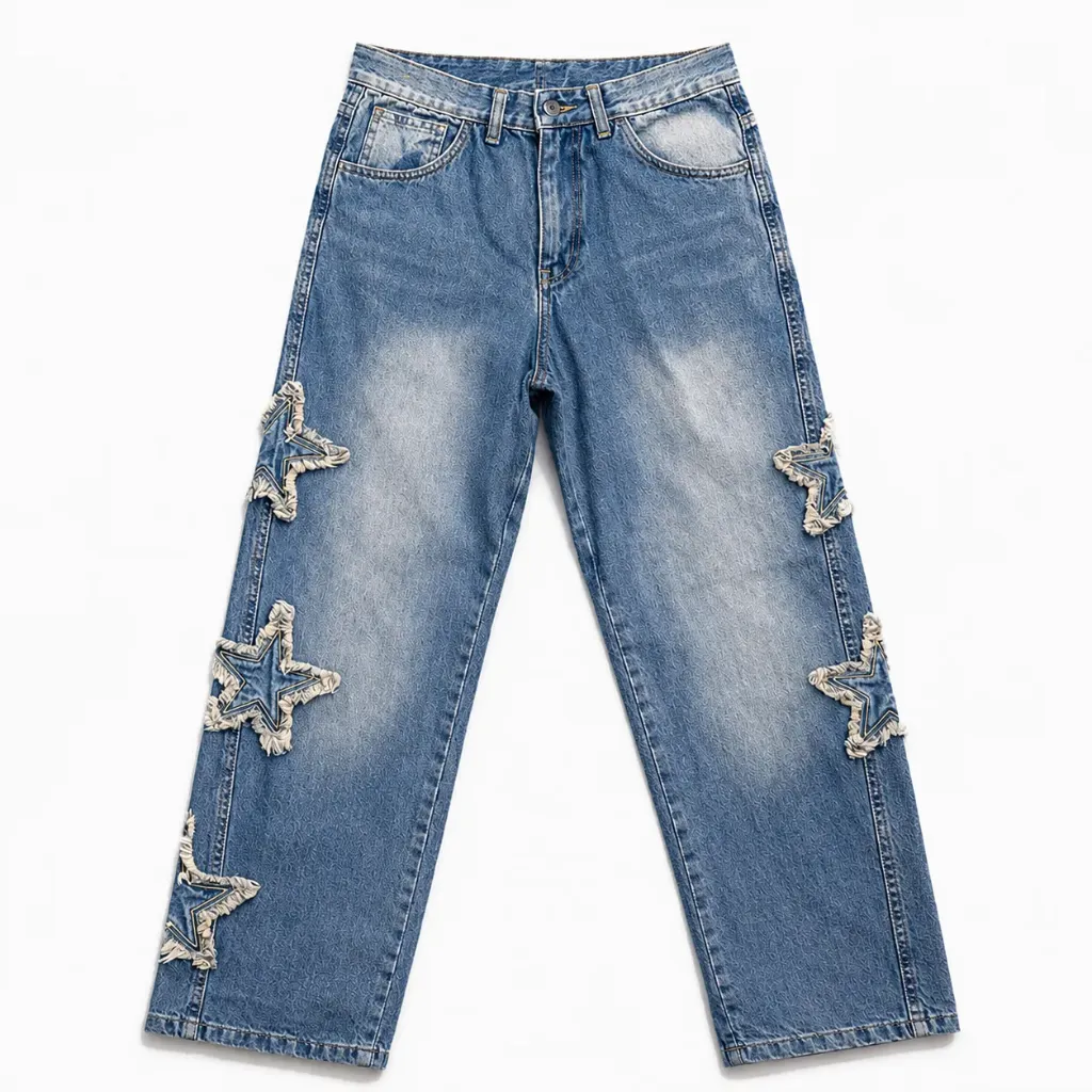 Jeans Estrella (38, Verde)