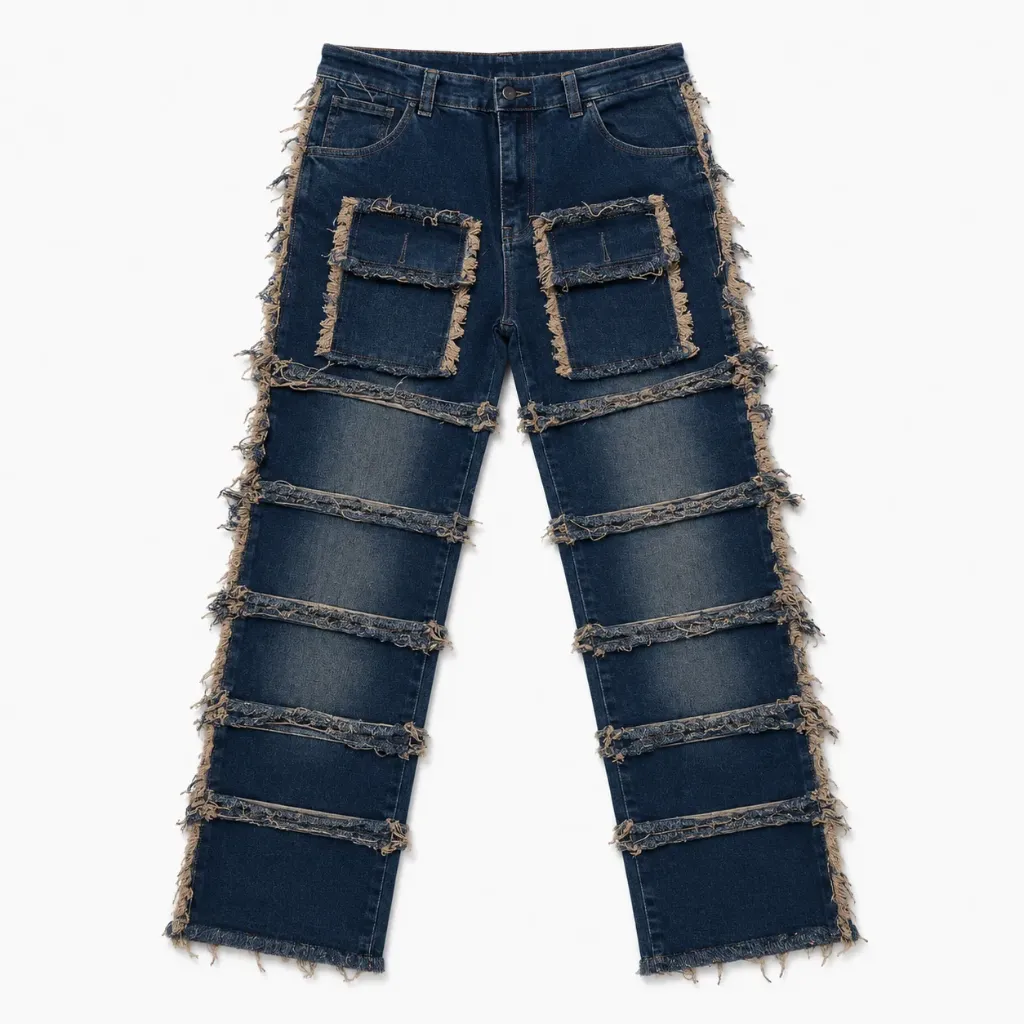 Jeans Cargo Desgaste