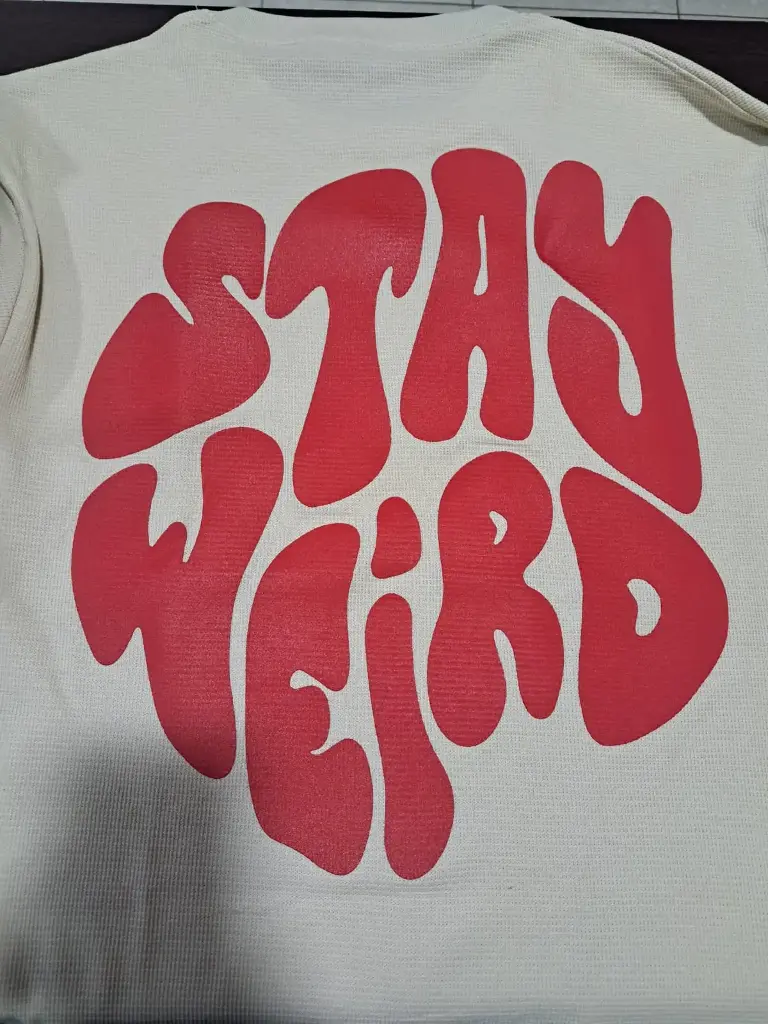 stay weird polera