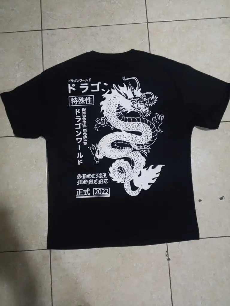 dragon polera oversize 