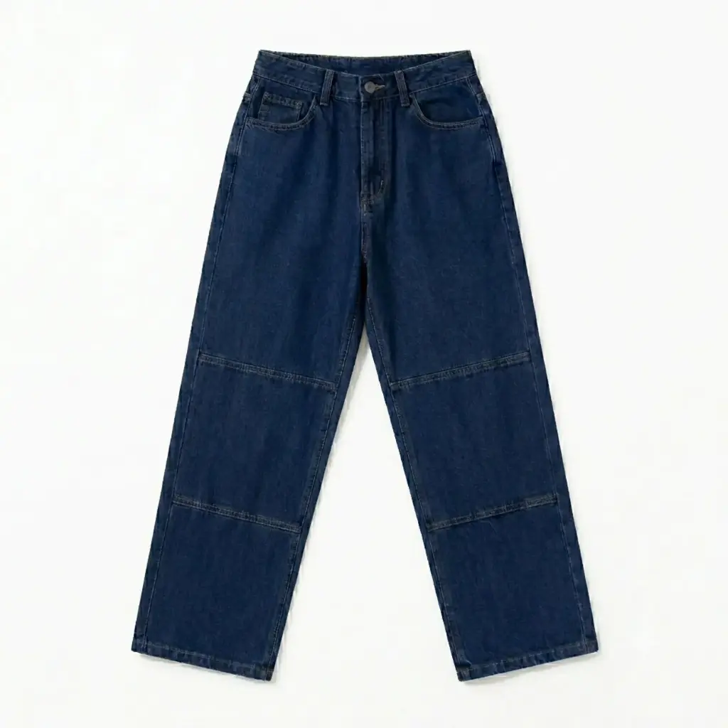 jeans 2 costuras (38, Celeste)