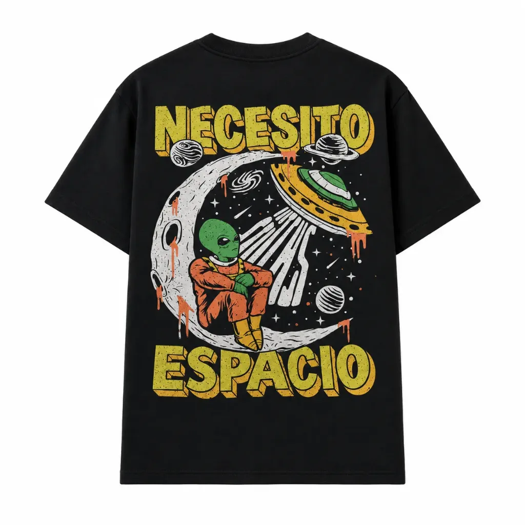 Polera Oversize Necesito Espacio
